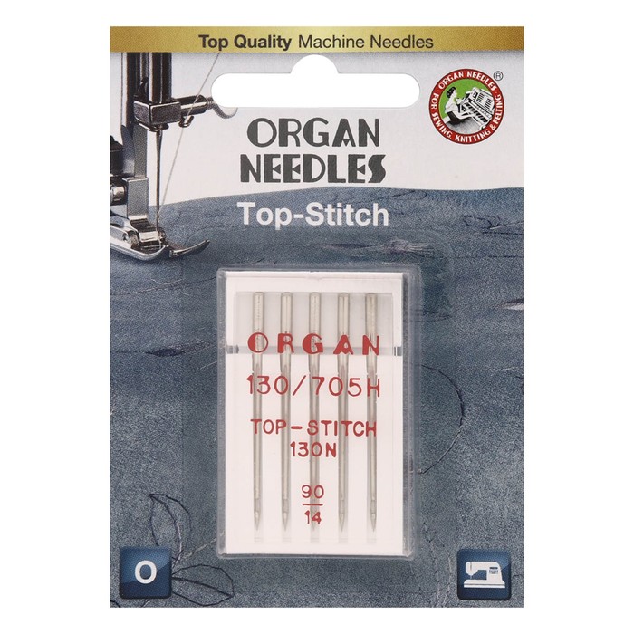 

Иглы машинные TOP STITCH 5/90 Blister