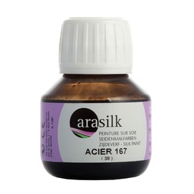 

Краска для шелка H Dupont Arasilk, 50мл (167 стальной серый)