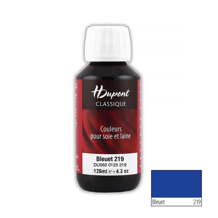 

Краска для шелка H Dupont Classiс, 125мл (219 васильковый)