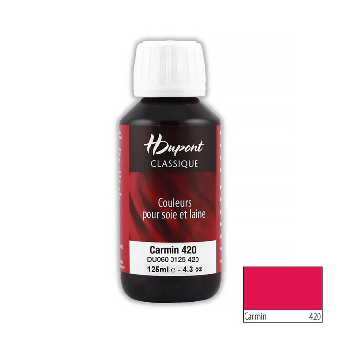 

Краска для шелка H Dupont Classiс, 125мл (420 карминовый)