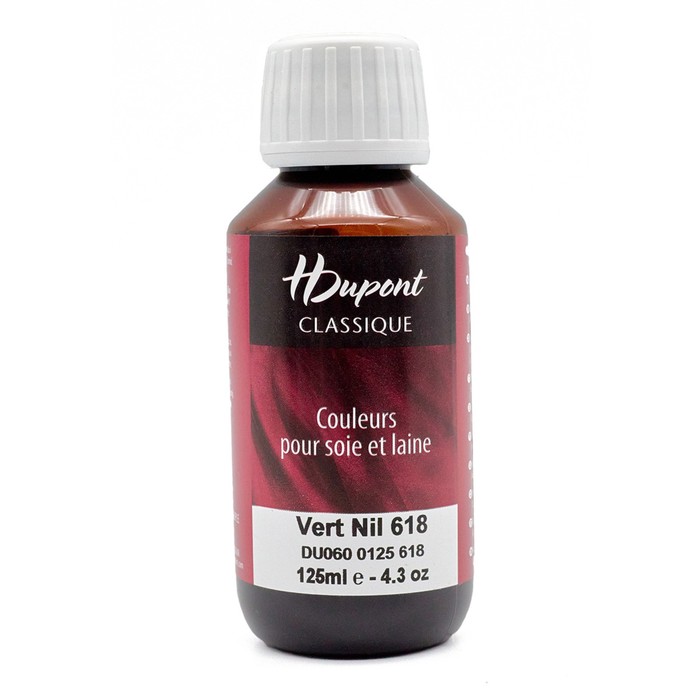 

Краска для шелка H Dupont Classiс, 125мл (618 нильский зеленый)