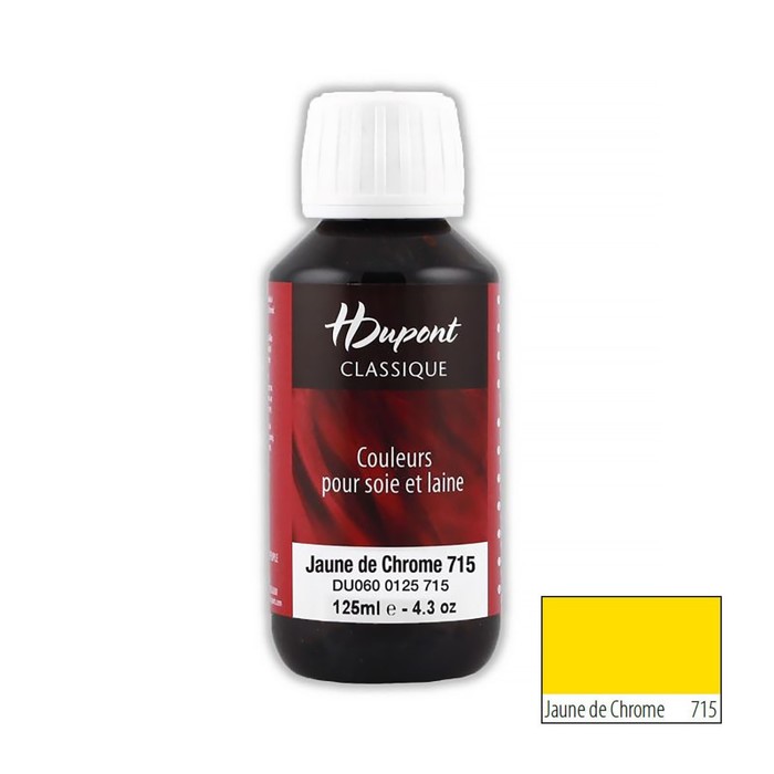 

Краска для шелка H Dupont Classiс, 125мл (715 желтый хром)