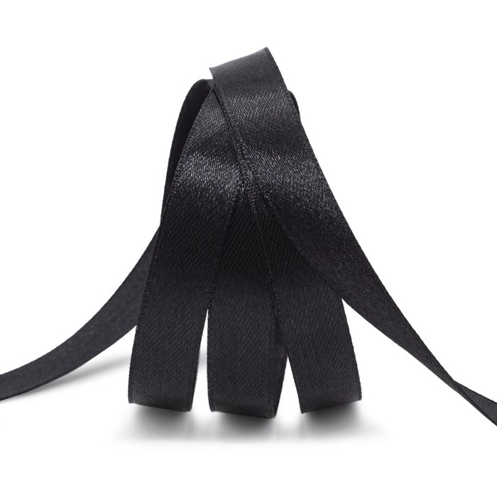 

Лента атласная 1,2смx22,86м (160 черный)