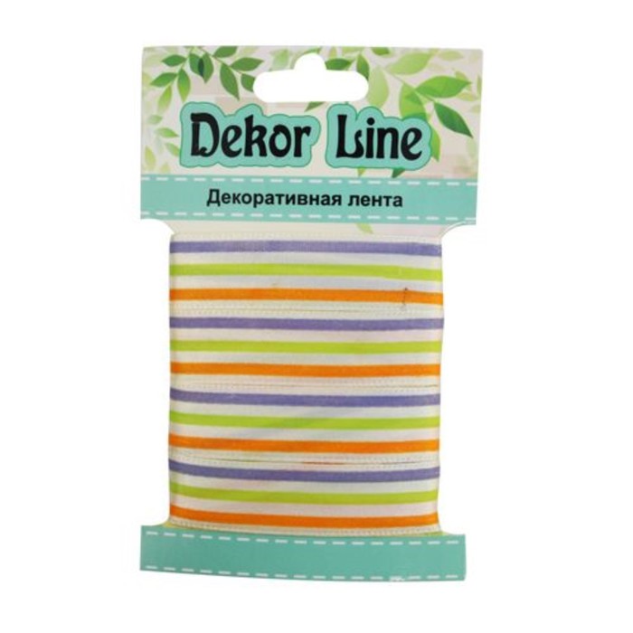 

Лента атласная 3 полосы, 15ммx3м