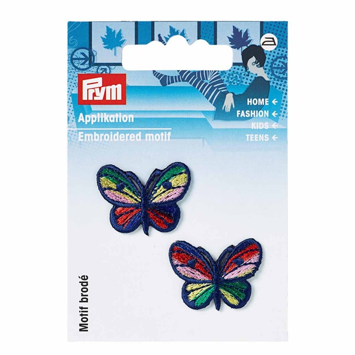 Аппликация «Синие бабочки», малая Prym