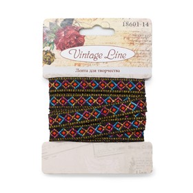 

Лента декоративная для творчества, 10 мм x 2 м, Vintage Line