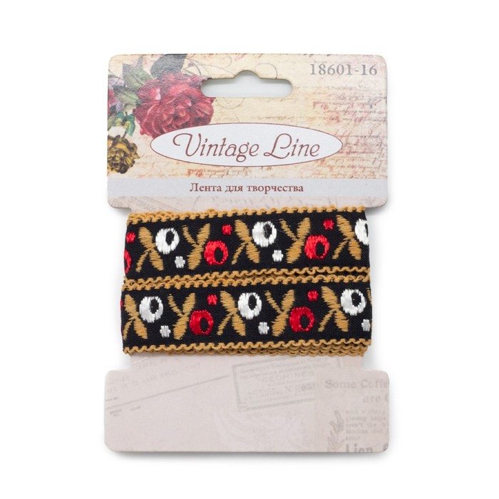 

Лента декоративная для творчества,20 мм x 1 м, Vintage Line