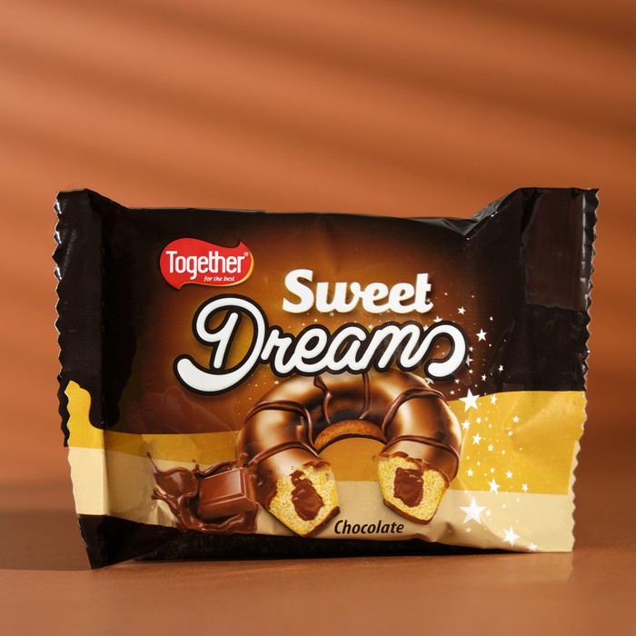 Донат Sweet Dream с шоколадной начинкой, 40 г