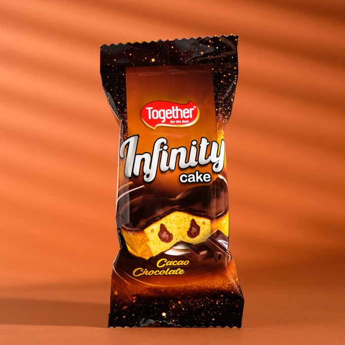Кекс Infinity с шоколадной начинкой, 40 г