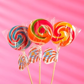 

Леденцовая карамель на палочке, Candy Fox, «Карусель», микс, фасовка 60 шт. 20 г