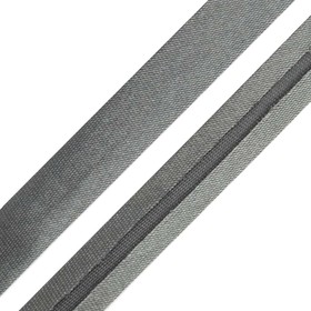 

Косая бейка 1,5 смx5м (6140 яр.серый)