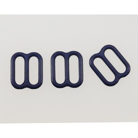 

Пряжка-регулятор для бюстгальтера 10мм, металл, (061 темно-синий), 50 шт