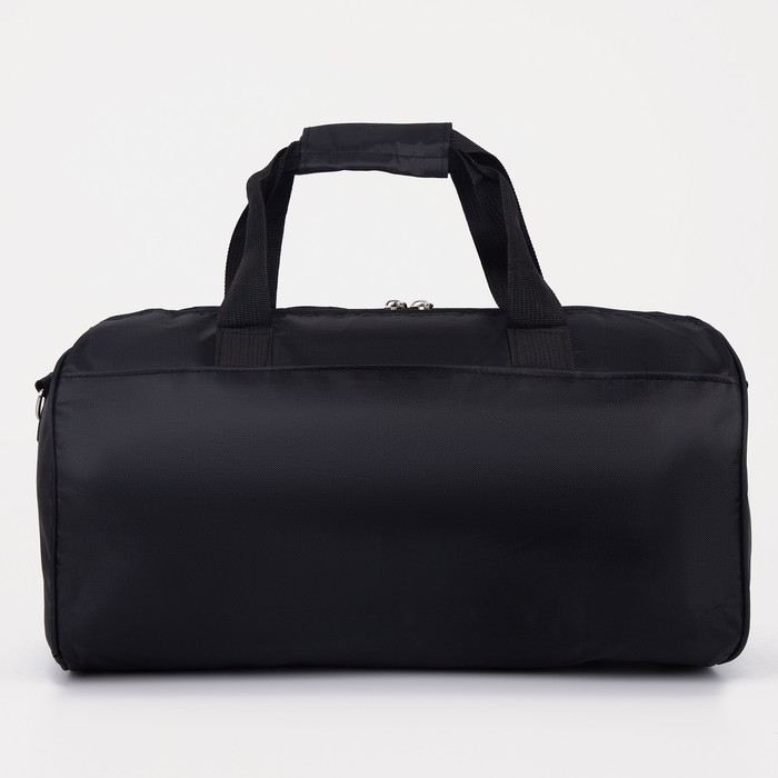 фото Сумка спортивная на молнии, длинный ремень цвет синий