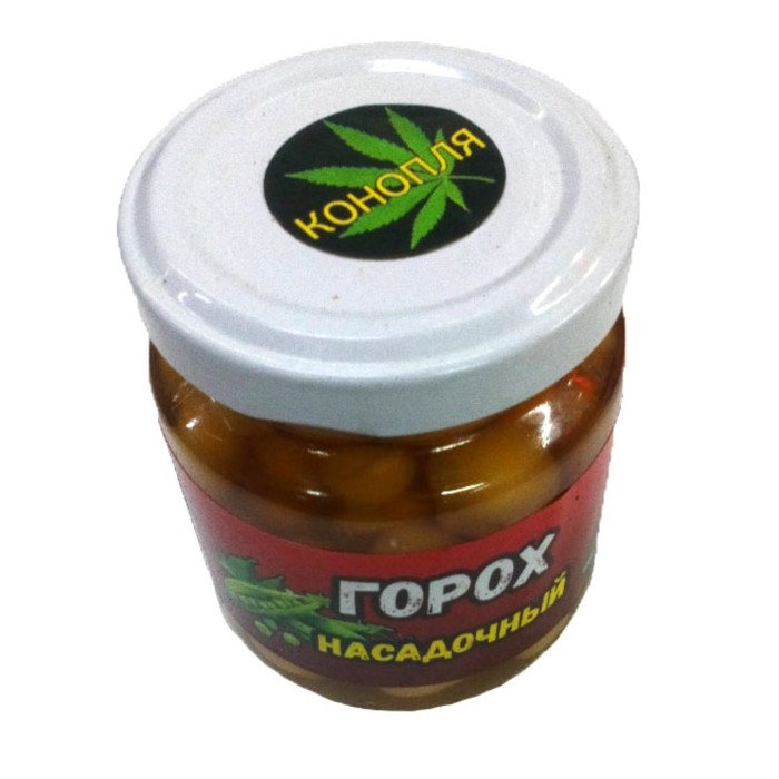 

Горох насадочный «Конопля» №1, в баночках, 110 мл