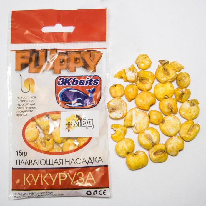 

Кукуруза воздушная FLUPPY «Мёд», 15 г