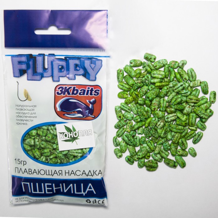 

Пшеница плавающая FLUPPY «Конопля», 15 г