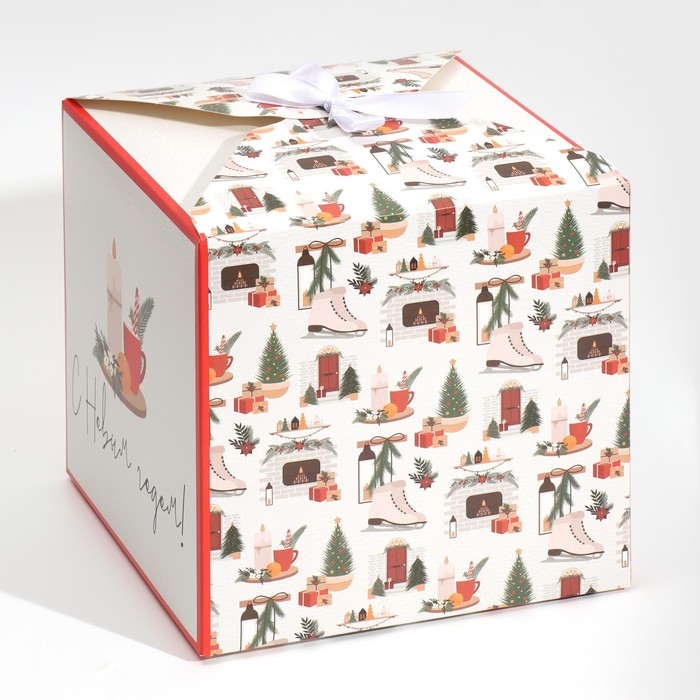 

Коробка складная «Хюгге», 18 × 18 × 18 см