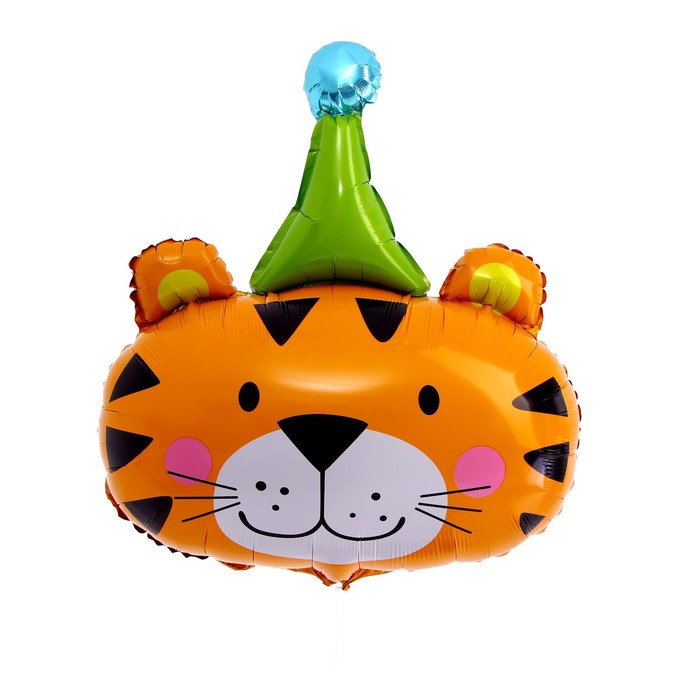 Шар фольгированный 24 «Весёлый тигрёнок» шар фольгированный 33 весёлый осьминог цвет фиолетовый