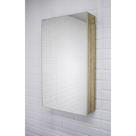 Зеркало шкаф для ванной комнаты Айсберг Мечта 40, Дуб сонома