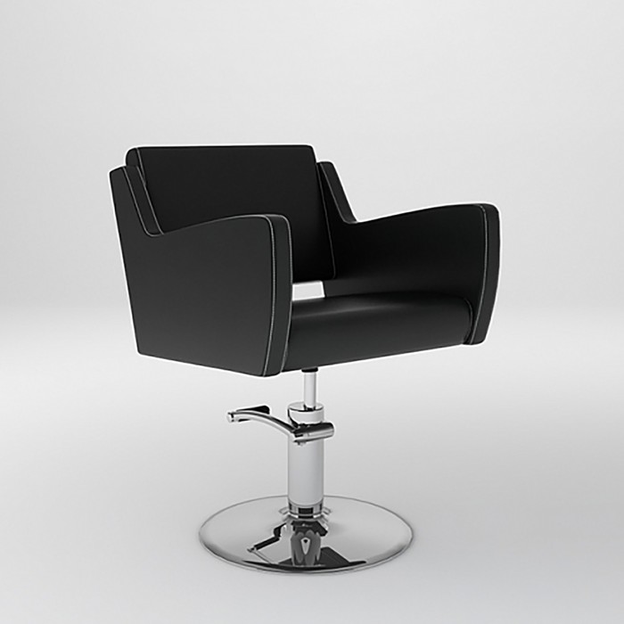 Парикмахерское кресло MANZANO (гидравлика), Legato, цвет чёрный парикмахерское кресло manzano гидравлика perfetto primo цвет шоколадный