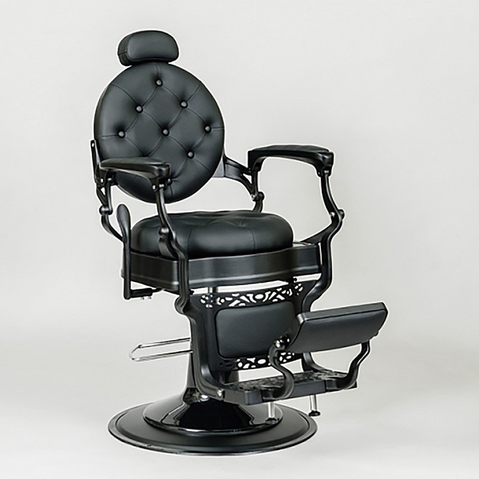 Кресло для барбершопа SD-31839 гидравлика, цвет чёрный