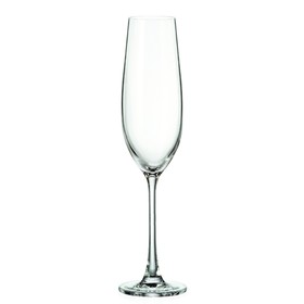 

Набор бокалов для шампанского, 6 штук, 260 мл, Верона, Bohemia Royal Crystal
