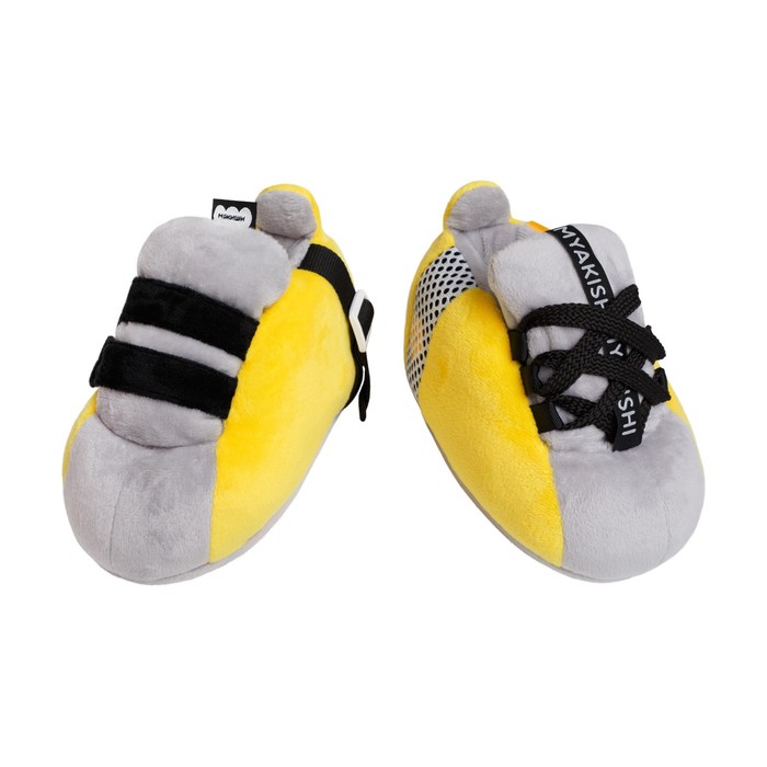 игрушка мякиши мягконабивная шнуровки ботиночки бизибутс cray Развивающая игрушка «Ботиночки БизиБутс»