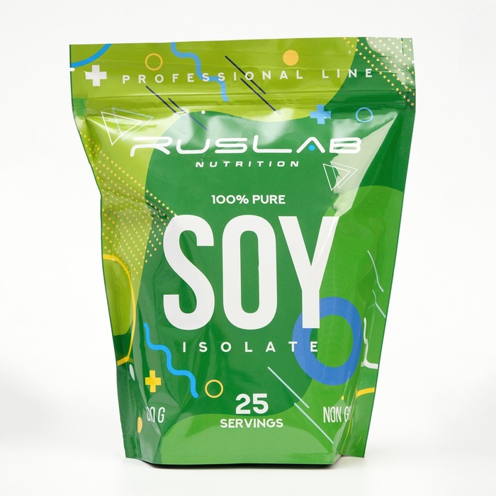 фото Протеин ruslabnutrition soy isolate 100% (800 гр),ванильное мороженое