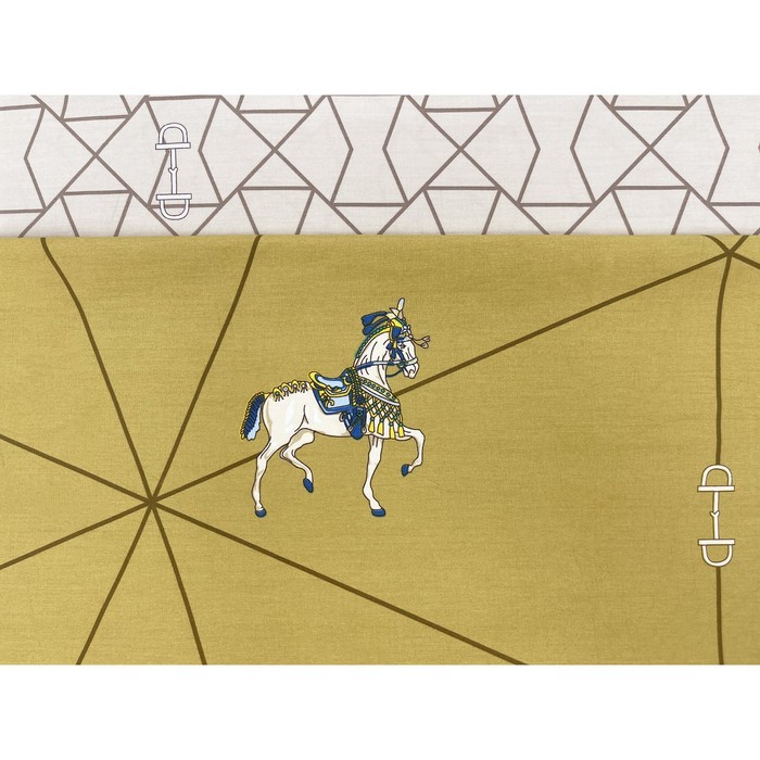 

Постельное бельё 1.5 сп Primavelle «Аскот», размер 180х215 см, 145х210 см, 52х74 см - 2 шт