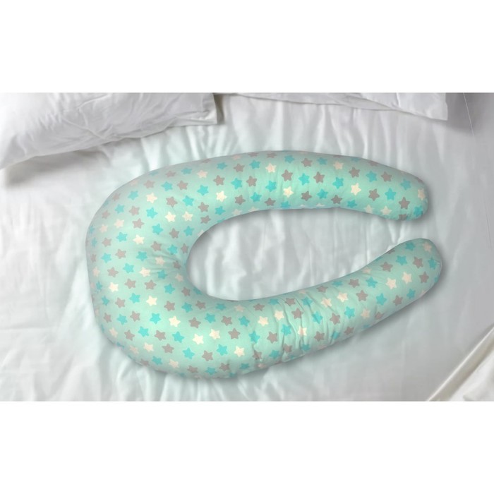 фото Многофункциональная подушка comfy baby, размер 60x85 см, цвет бирюзовый primavelle
