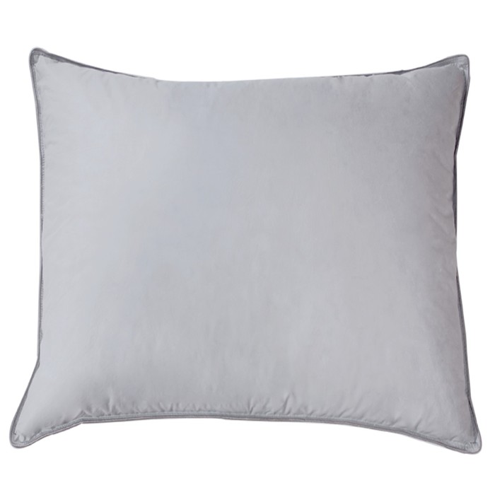 Пуховая подушка Noemi, размер 68x68 см, цвет серый
