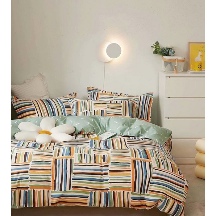 

Постельное бельё дуэт Primavelle Rainbow, размер 220х240 см, 145х210 см - 2 шт, 52х74 см - 2 шт, 70х70 см - 2 шт