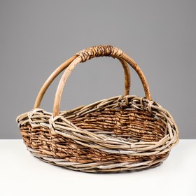 

Корзина плетёная, 52х38х14/29 см, ротанг