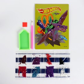 

Алмазная мозаика, частичное заполнение, «Hot Wheels», 20 × 15 см