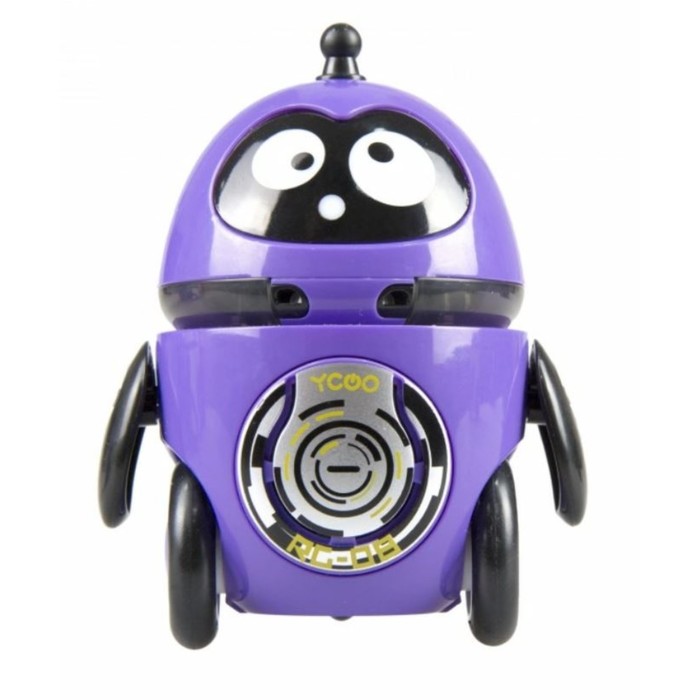 Робот Дроид «За Мной!», фиолетовый дроид за мной синий