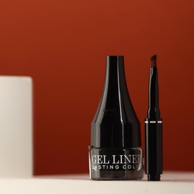 

Гелевая подводка для глаз "LASTING COLOR", BELORDESIGN, тон 001