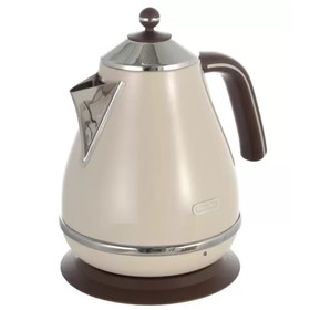 

Чайник электрический DeLonghi KBOV 2001 BG, сталь, 1.7 л, 2000 Вт, серый