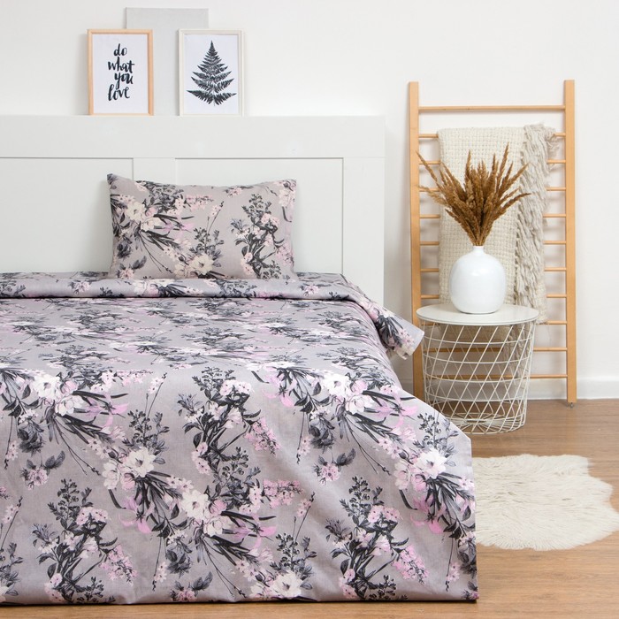 

Постельное бельё LoveLife 1.5 сп «Цветы полевые» 147х210, 150х215, 50х70 -1 шт, 100% хлопок, бязь120г/м2