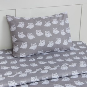 

Постельное бельё LoveLife 1.5 сп «Совушки» 147х210,150х215,50х70 -1 шт, 100% хлопок, бязь 120 г/м2