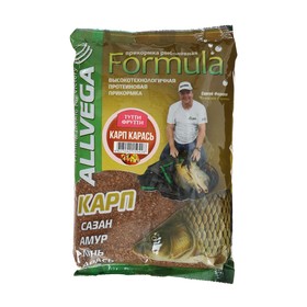 Прикормка ALLVEGA "Formula Carp Carassin" 0,9 кг (КАРП, КАРАСЬ) Тутти Фрутти