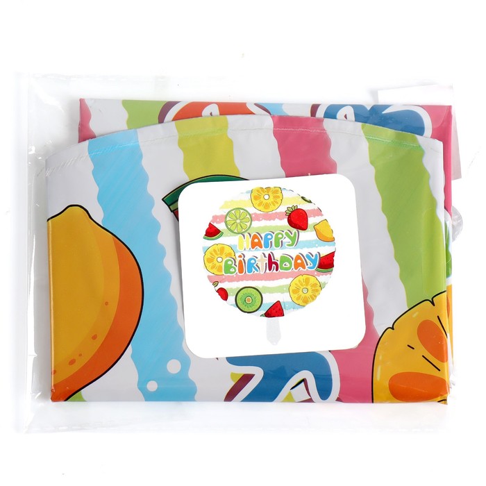 

Шар фольгированный 18" «Фруктовый день рождения»