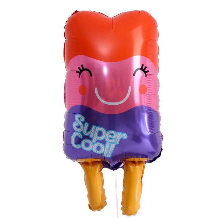 цена Шар фольгированный 24 «Разноцветное мороженое»