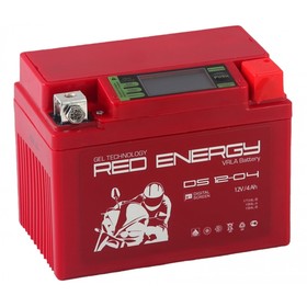 Аккумуляторная батарея RED ENERGY RS 12-04, 12V, 4 Ач, обратная (- +) Ош