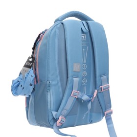 

Рюкзак школьный Kite Education teens, 42 х 29 х 17 см, эргономичная спинка, голубой