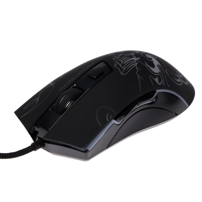 

Мышь MARVO M209, игровая, проводная, подсветка, 6400 dpi, USB, чёрная