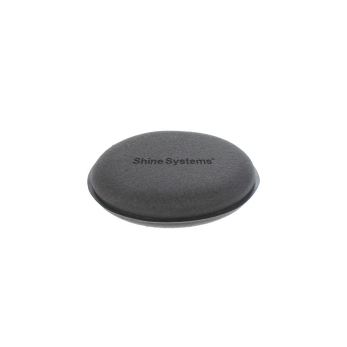фото Аппликатор поролоновый shine systems wax pad, круглый, черный