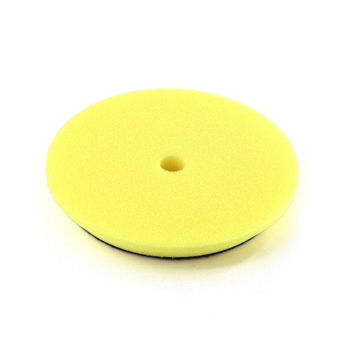 Полировальный круг Shine Systems DA Foam Pad Yellow, антиголограммный, желтый, 130 мм