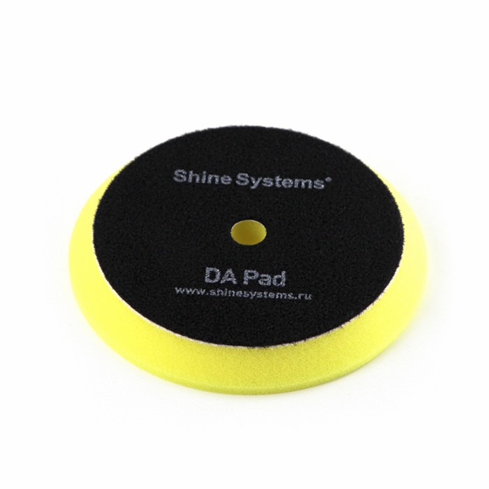 

Полировальный круг Shine Systems DA Foam Pad Yellow, антиголограммный, желтый, 130 мм