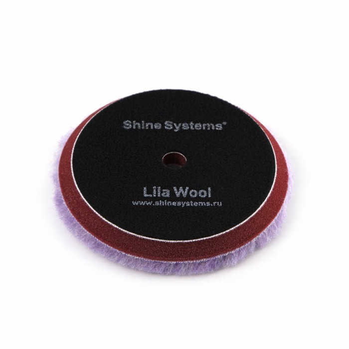 

Полировальный круг Shine Systems Lila Wool Pad, лиловый мех, 130 мм