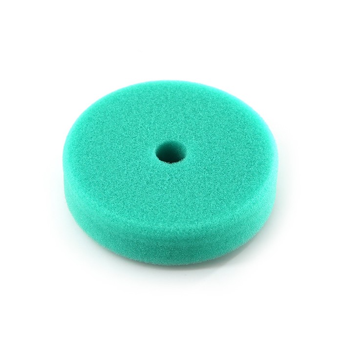 фото Полировальный круг shine systems ro foam pad green, твердый, зеленый, 75 мм